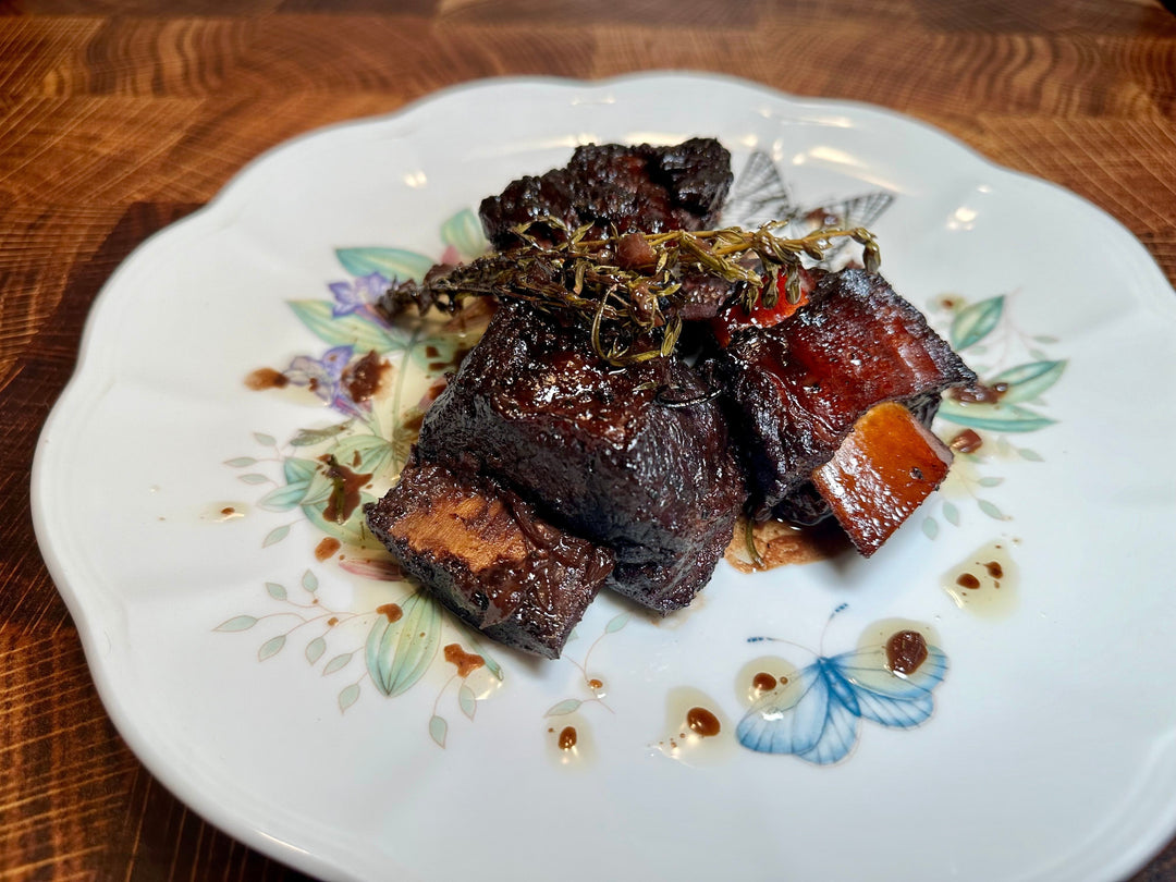 Pomegranate Braised Short Ribs