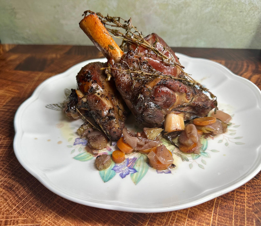 Oregano Lamb Shanks