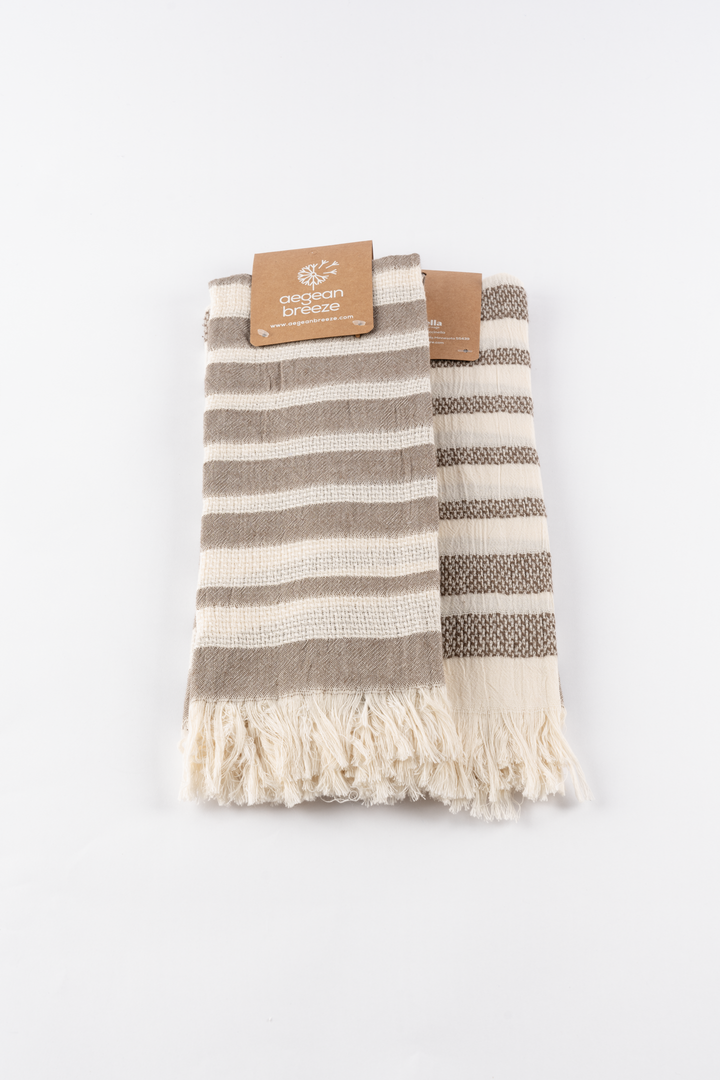 Rainbow Kitchen Towel-Neutral