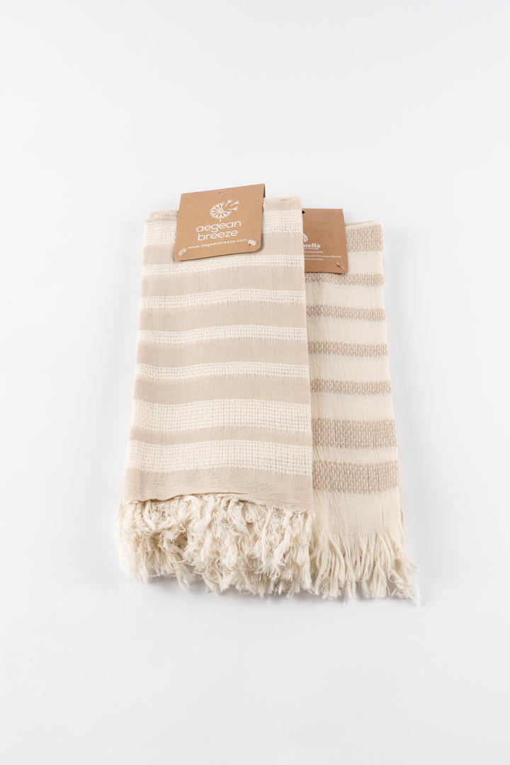 Rainbow Kitchen Towel-Neutral