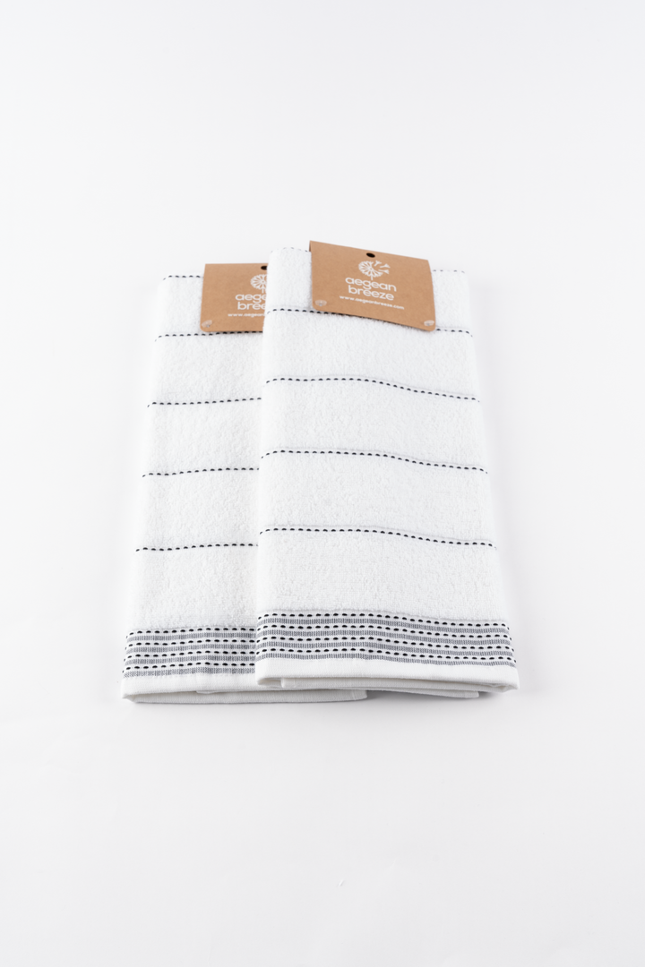 Terry Kitchen Towel - White