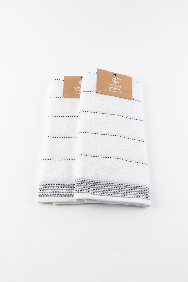 Terry Kitchen Towel - White