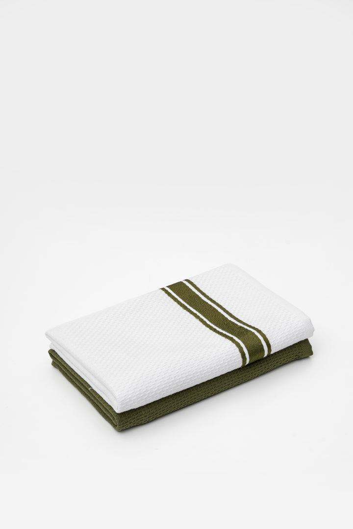 Stripe Kitchen Towel Set of 2