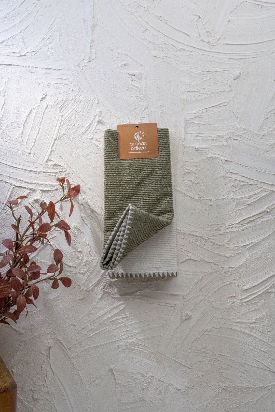 Oyster Hand Towel Set of 2