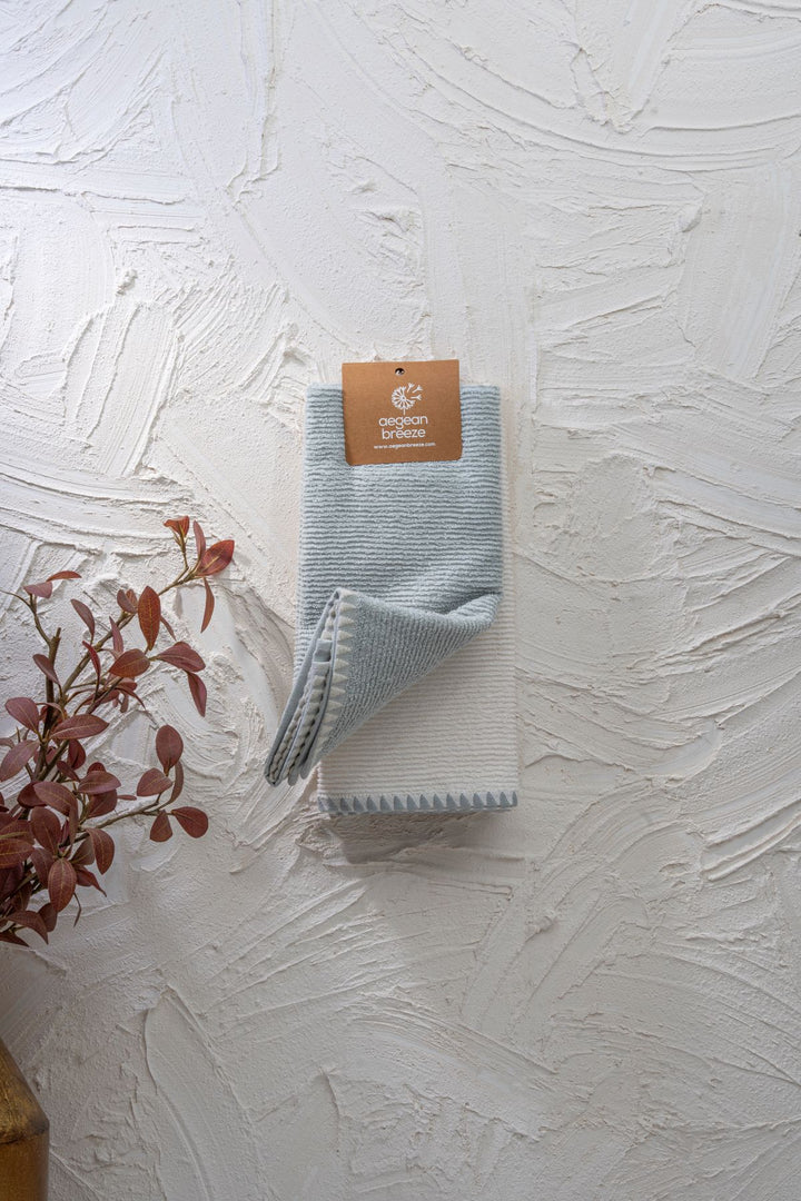 Oyster Hand Towel Set of 2