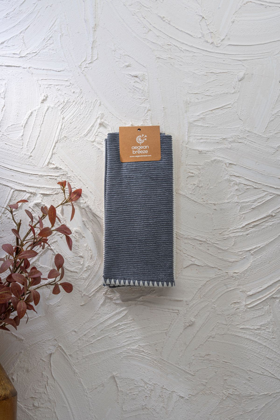 Oyster Hand Towel Set of 2