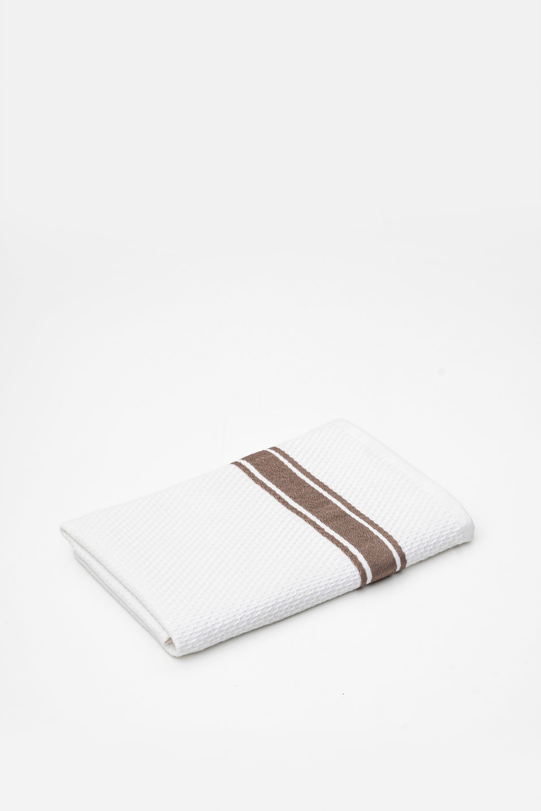 Stripe Kitchen Towel - White