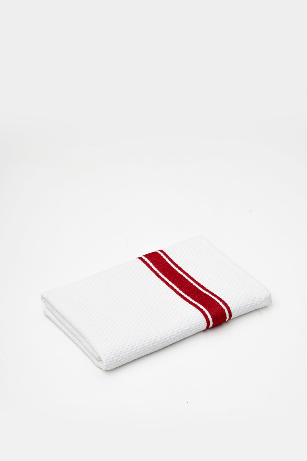 Stripe Kitchen Towel - White